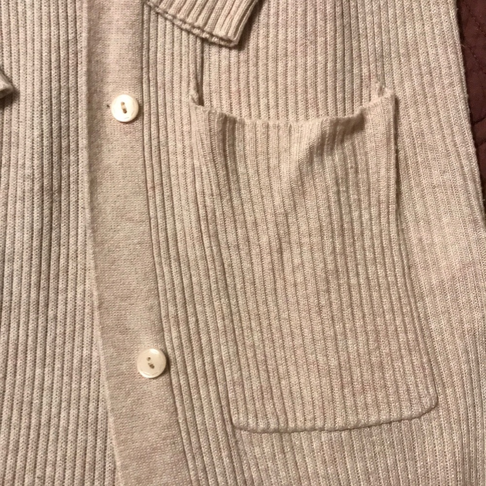 Long Tan Cardigan - Picture 4 of 4